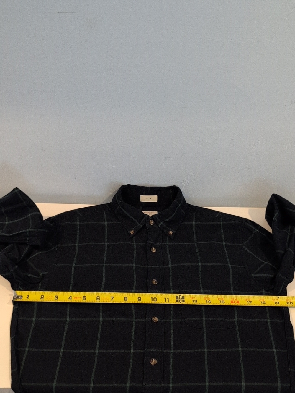 J. Crew Men's Small Slim Fit Brushed Twill Button Down Shirt Style #BJ789 - Picture 10 of 14